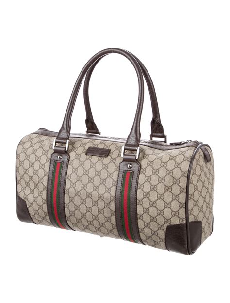 Gucci large duffle bag